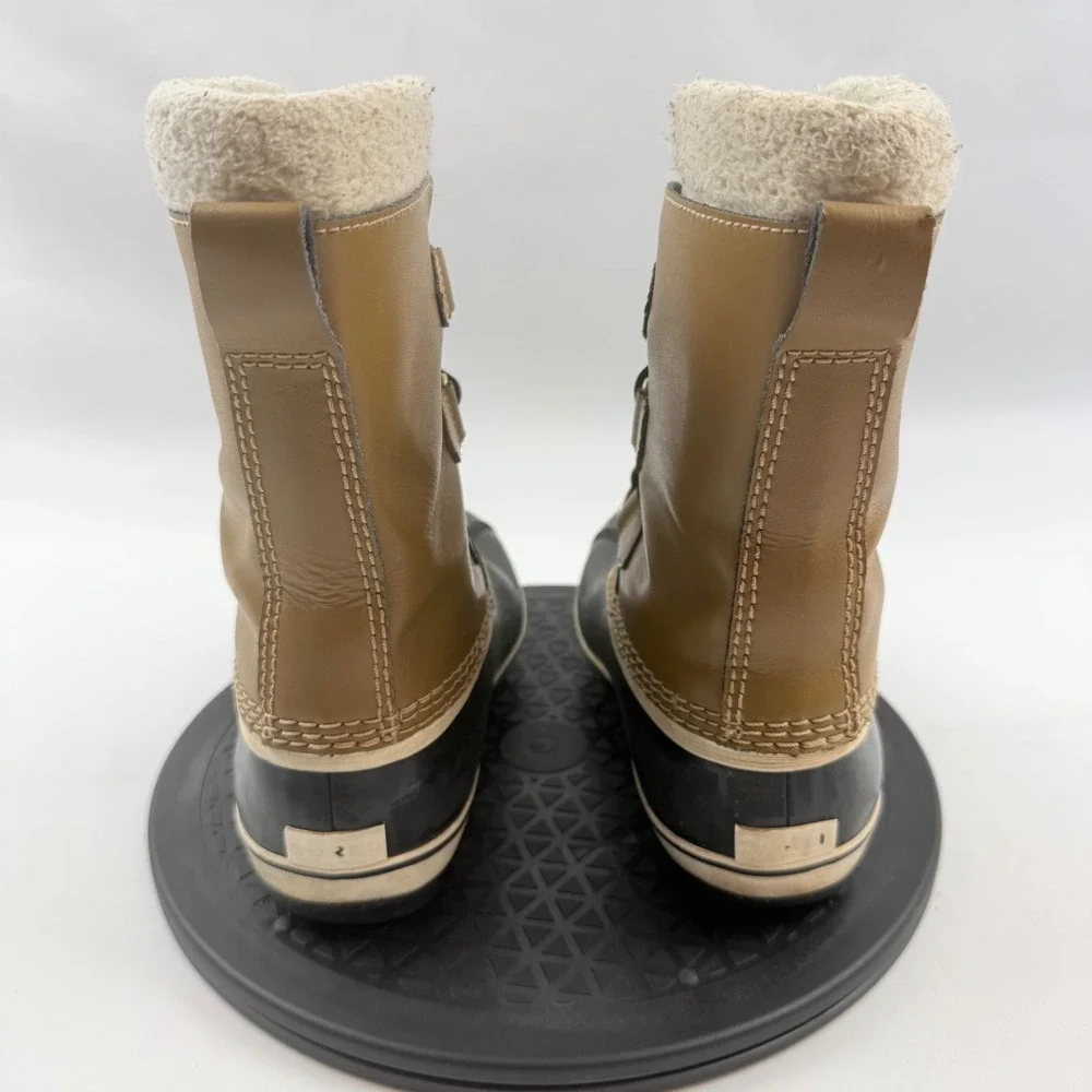 Sorel Kids Yoot Pac Nylon Waterproof Winter Boots Elk Black NY1880-259 Size 3